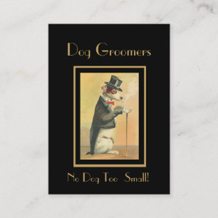 Carte de profil Groomers à chiens Vintages 4