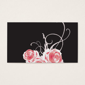 Carte de profil Grungy rose