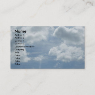 Carte de profil Inspiration