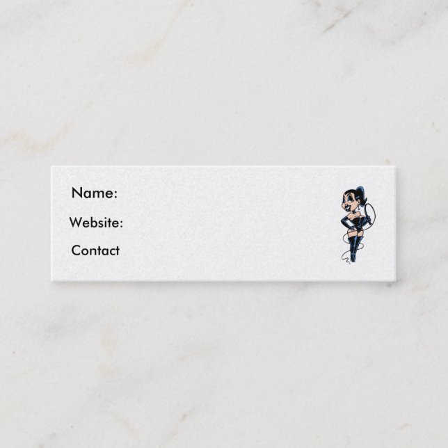 Carte de profil Lady Whip (Devant)