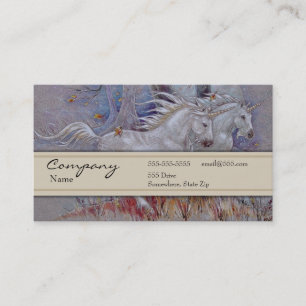Carte de profil - licorne