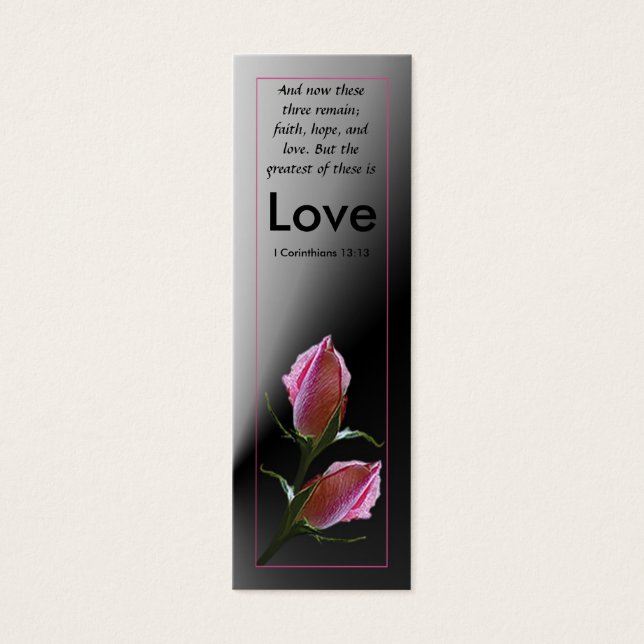 Carte de profil Love Scripture (Devant)
