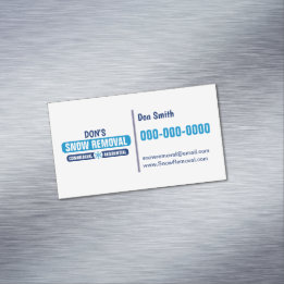 Carte de profil magnétique moderne pour l'enlèveme