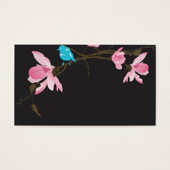 Carte de profil Magnolias (Devant)