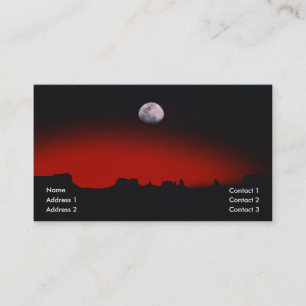 Carte de profil Moon Rise