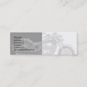 Carte de profil moto