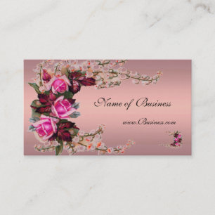 Carte de profil Musc Vintage Roses roses roses ros
