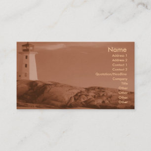 Carte de profil phare