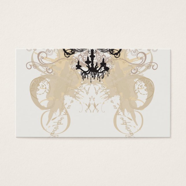 Carte de profil Retro (Devant)