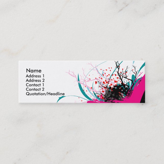 Carte de profil Rock=Life 'X-Rated Earth' (Devant)