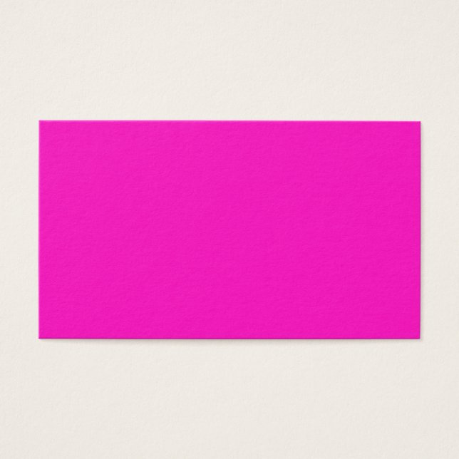 Carte de profil rose choquant (Devant)