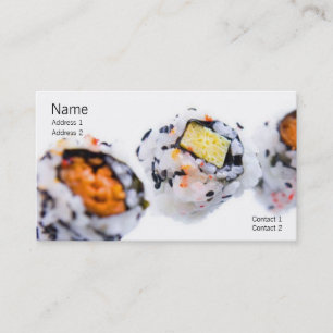 Carte de profil Sushi