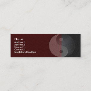 Carte de profil Yin Yang Sandstone
