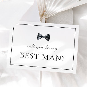 Carte de proposition Best Man