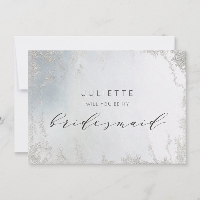 Carte de proposition d'aide sociale Ombre Dusty Bl (Devant)