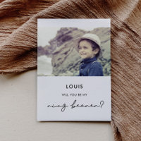 Carte de proposition de porteur de bague minimalis