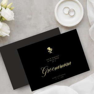 Carte de proposition de témoin de mariage humorist