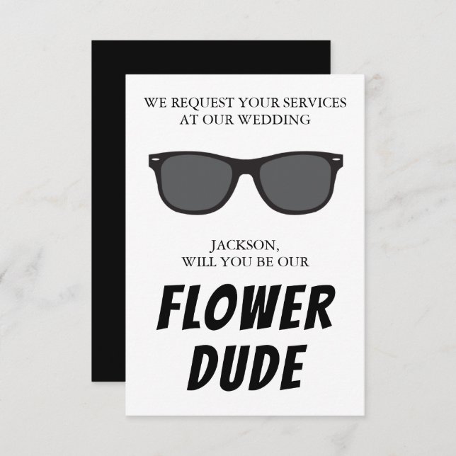 Carte de proposition Flower Dud (Devant / Derrière)