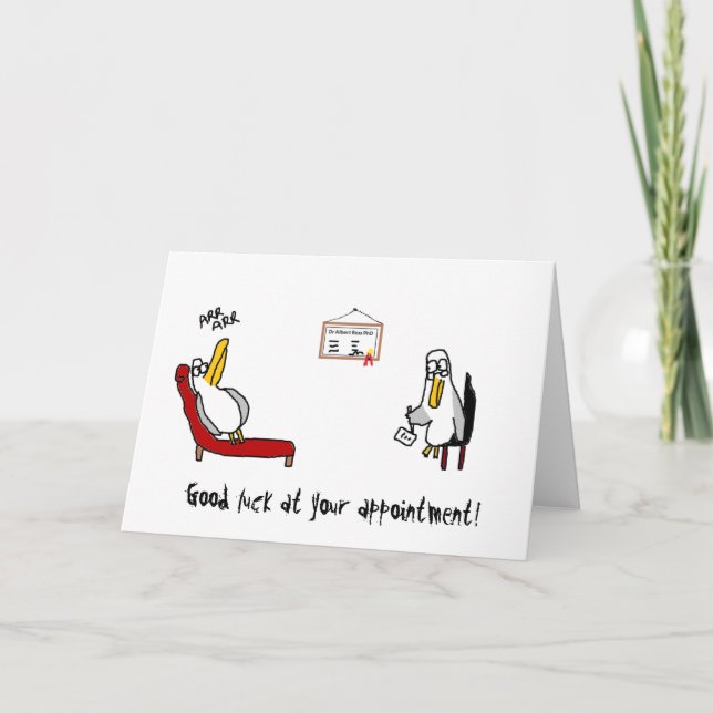 Carte de psychiatre Albatross (Devant)