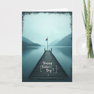 Carte de quai pour une Fête des Pères paisible