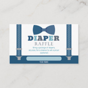 Carte de rabat Little Man Baby shower