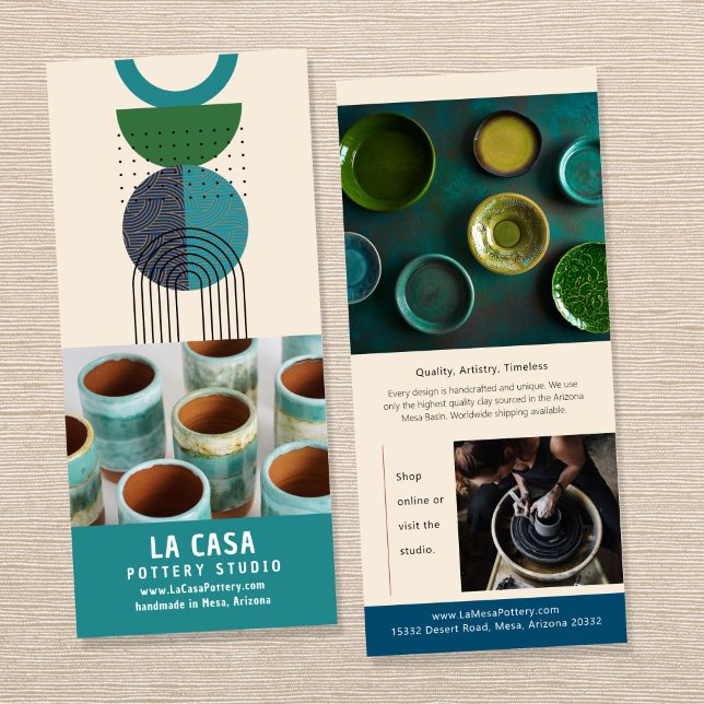 Carte de rack marketing créative Sculpture du mili (Créateur téléchargé)