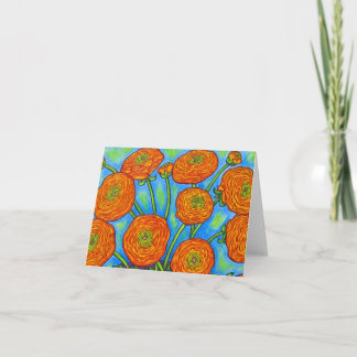 Carte de Radiant Ranunculus
