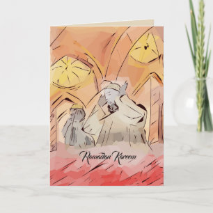 Carte de Ramadan créée pour ce mois saint