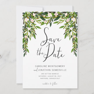 Carte de rappel de date de mariage avec noms compl