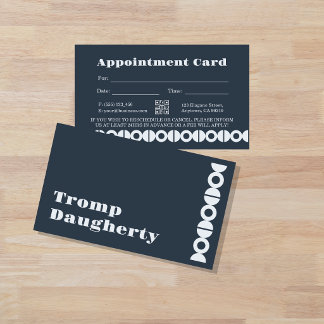 Carte de rappel de rendez-vous professionnel modif