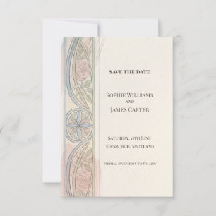 Carte de rappel Pastel Nouveau Floral