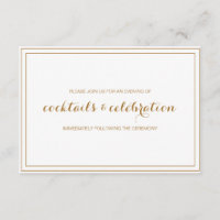 Carte de réception de faire-part de mariage de