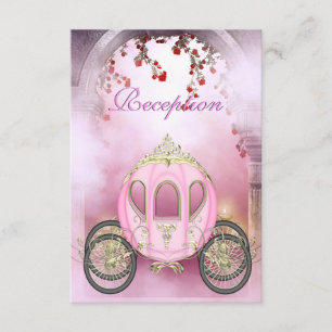 Carte De Réception Enchantée De Porte-Princesse Ro