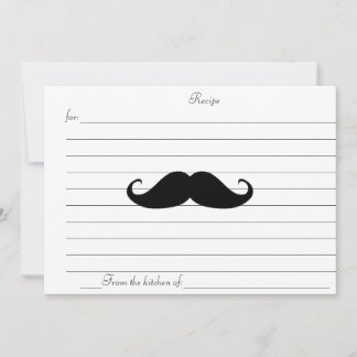 CARTE DE RECETTE