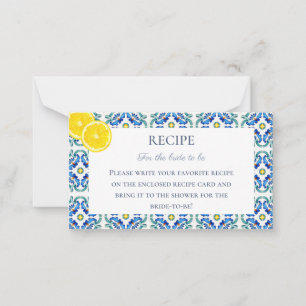 Carte de recette de Fête des mariées sicilienne
