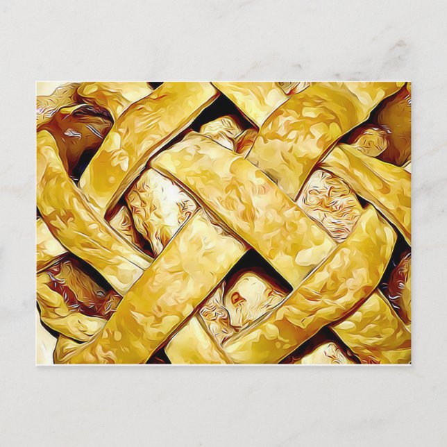 Carte de recette de la journée à tarte à la pomme  (Devant)