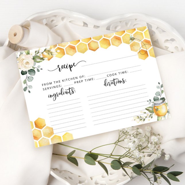 Carte de recette de la nuptiale de l'abeille aquar (Créateur téléchargé)