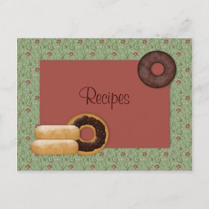 Carte de recette Donuts