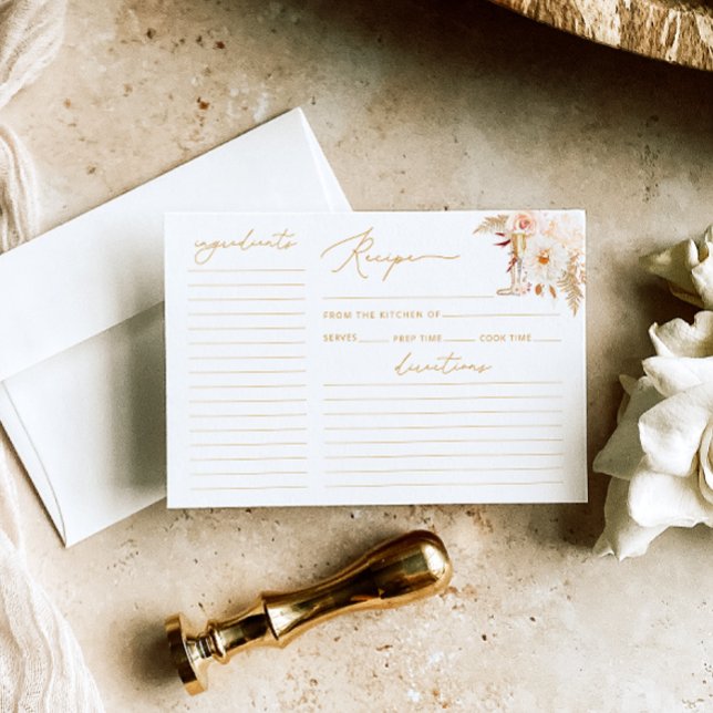 Carte de recette Fête des mariées Pearls & Prosecc (Créateur téléchargé)