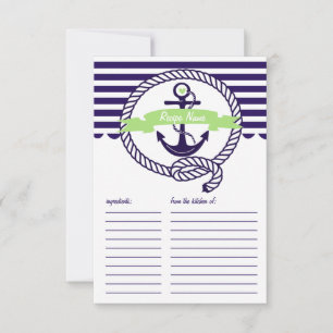 Carte de recette Grandes Nautiques Violettes et Ve