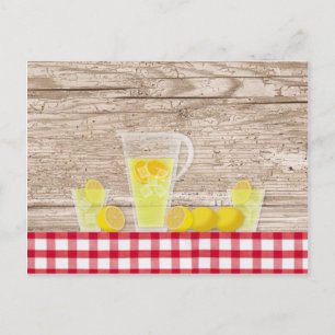 Carte de recette Lemonade