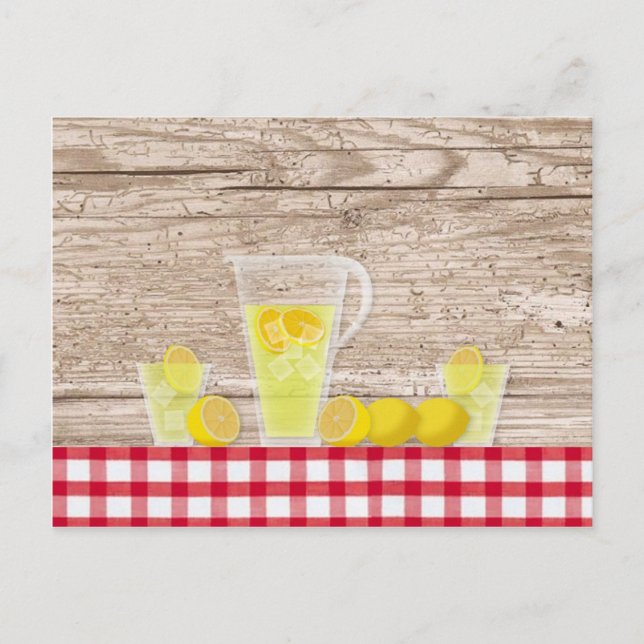Carte de recette Lemonade (Devant)