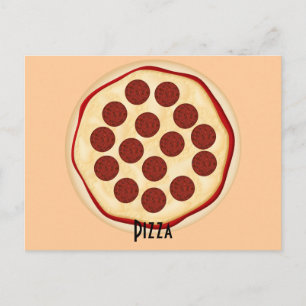 Carte de recettes Pepperoni Pizza