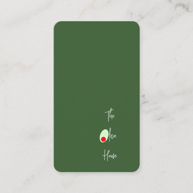 Carte de réduction - Affaires (Devant)