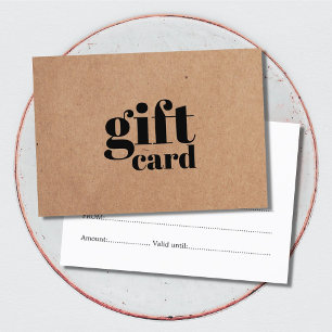 Carte De Réduction Certificat-prime imprimé simple de beauté de