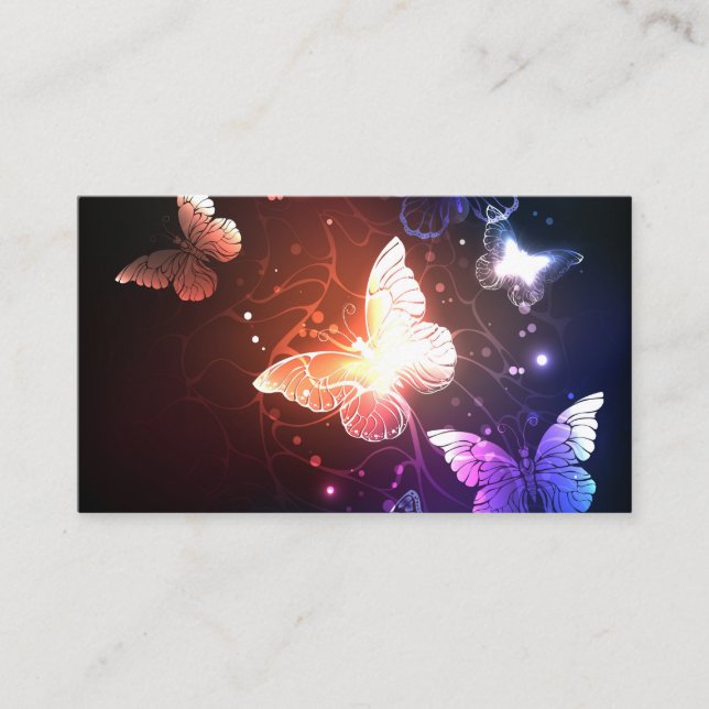 Carte De Réduction Clowing Night Butterflies (Devant)