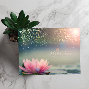 Carte De Réduction Lotus,Confetti,Spa,Massage Naturel