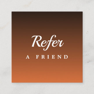 Carte De Réduction Professional Salon & Spa Referral Card | Editable 