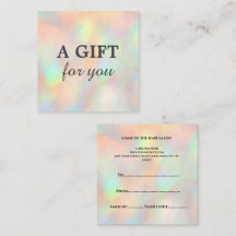 Salon de beauté holographique moderne et élégant