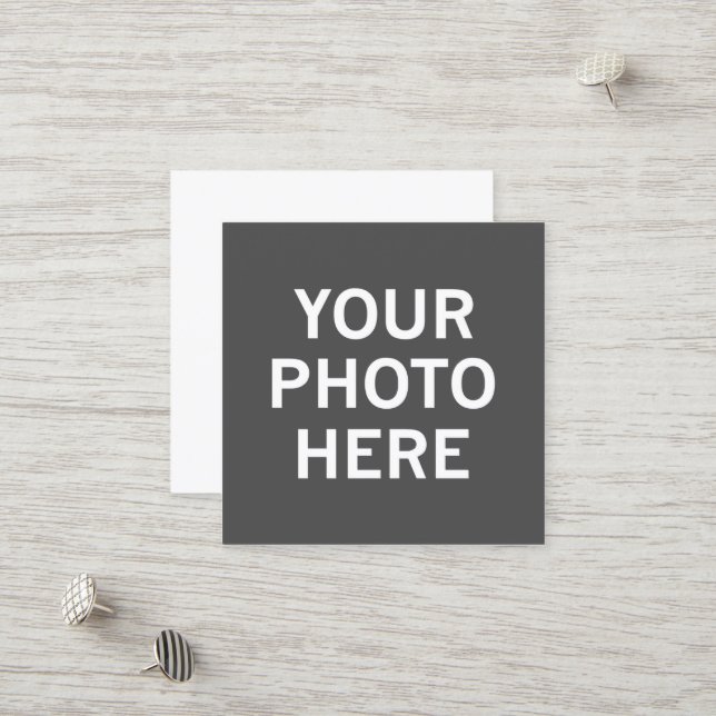 Carte De Réduction Votre photo ici (Devant/Arrière en situation)